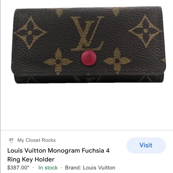 Louis Vuitton Multicles 4 Fuschia Key Holder - Picture 15 of 15